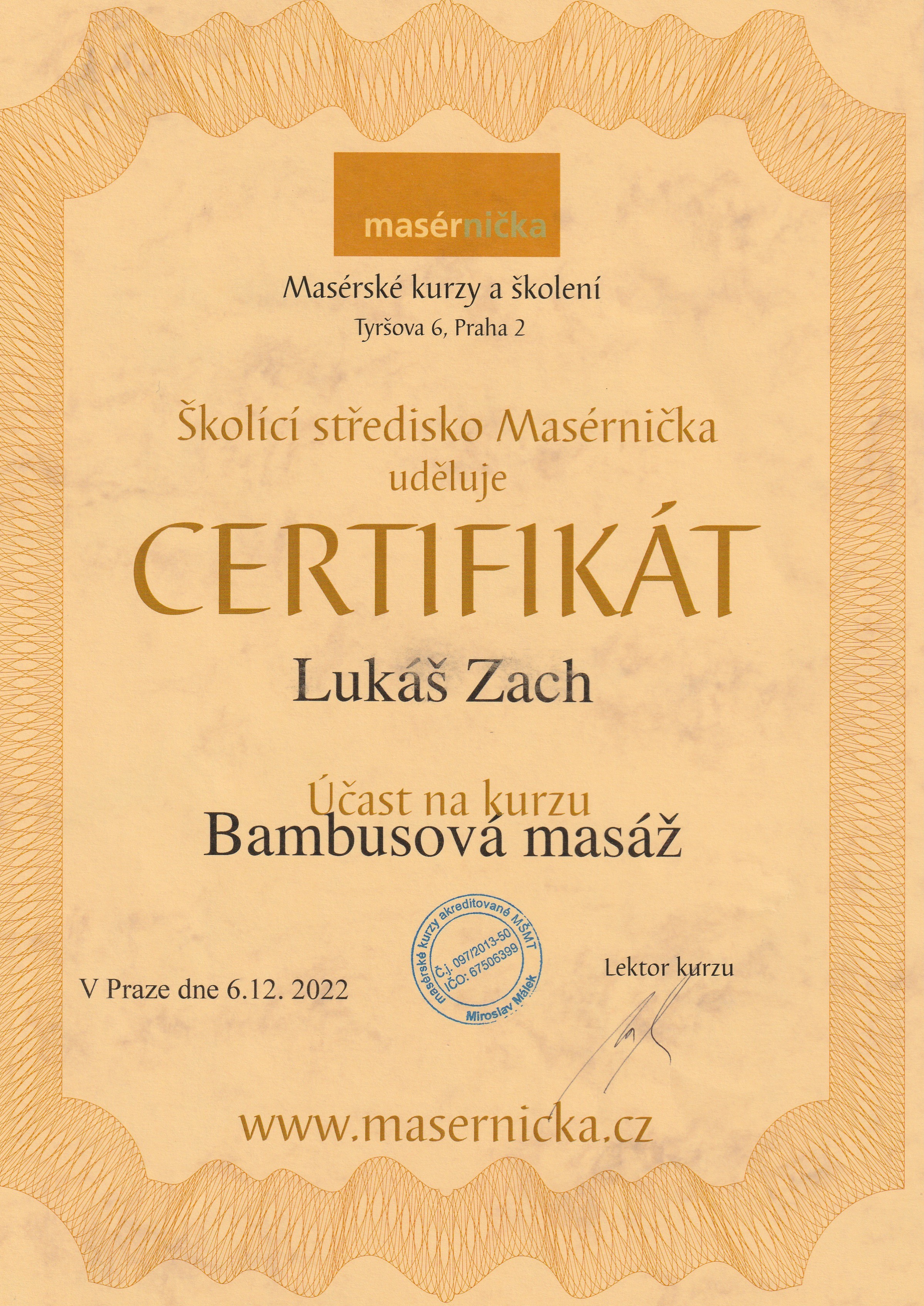 Osvědčení